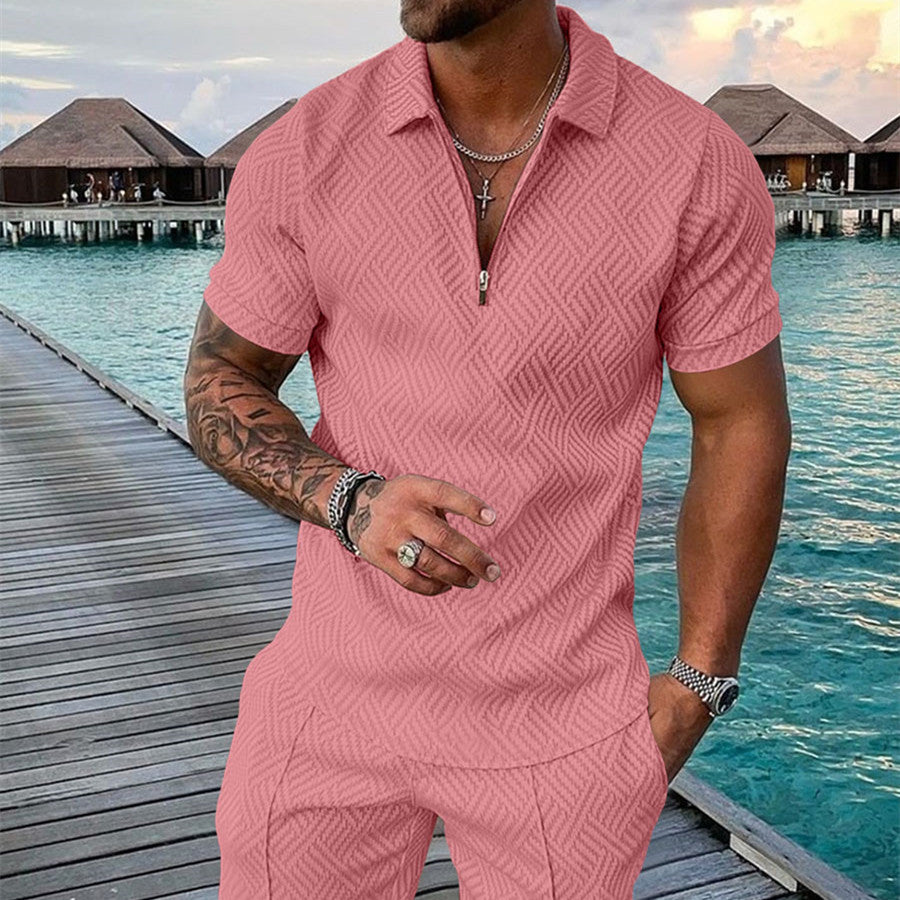 SOLID PRINT SUMMER SUITS