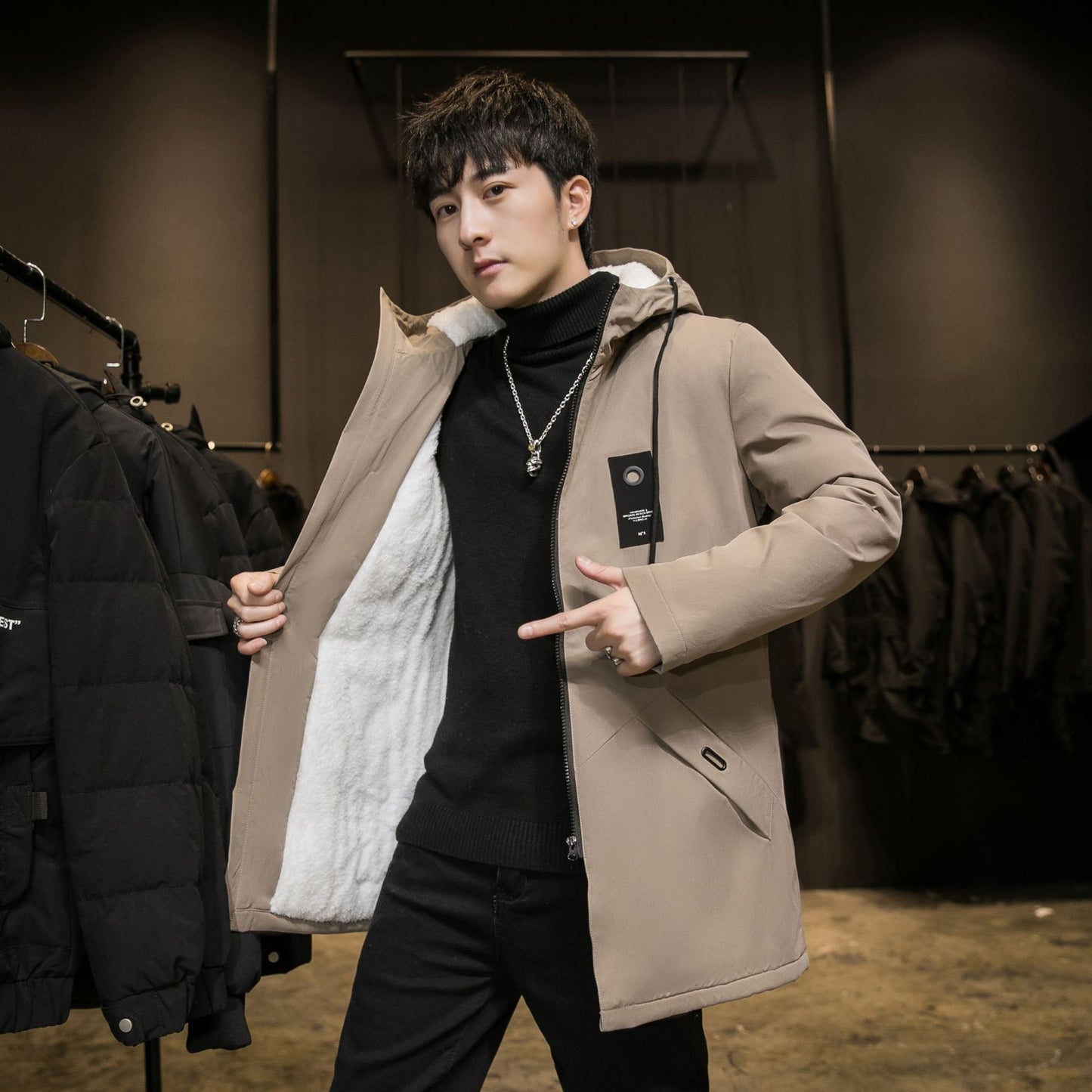PUFFY CASUAL JACKET