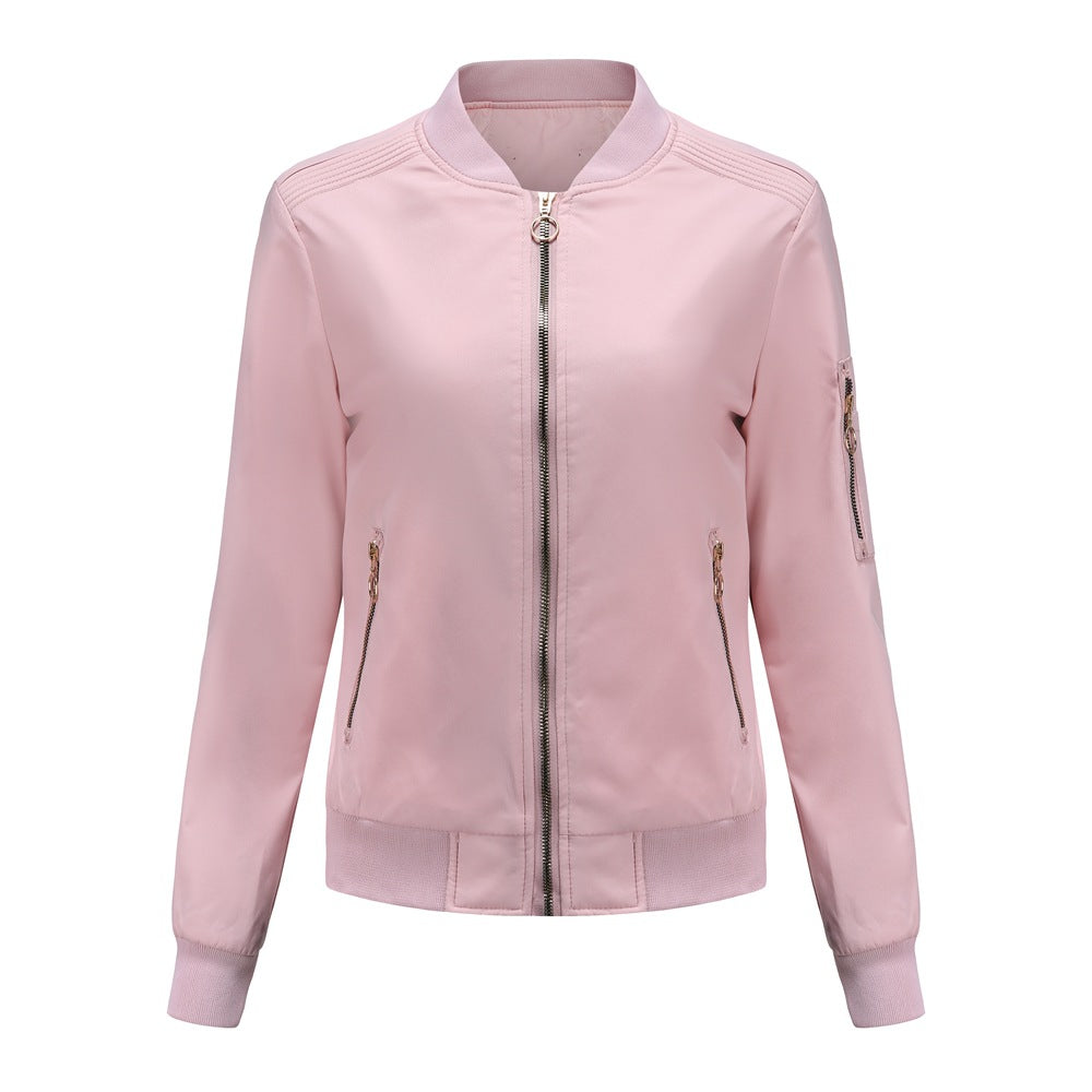 SOLID PRINT JACKET