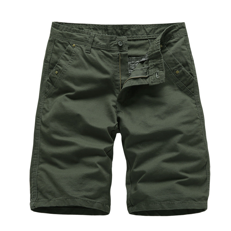 COTTON JEANS SHORTS