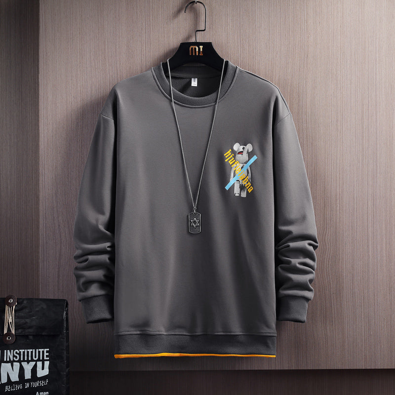 MEN FULL SLEEVE GRAPHIC PRINT SWEATSHIRT