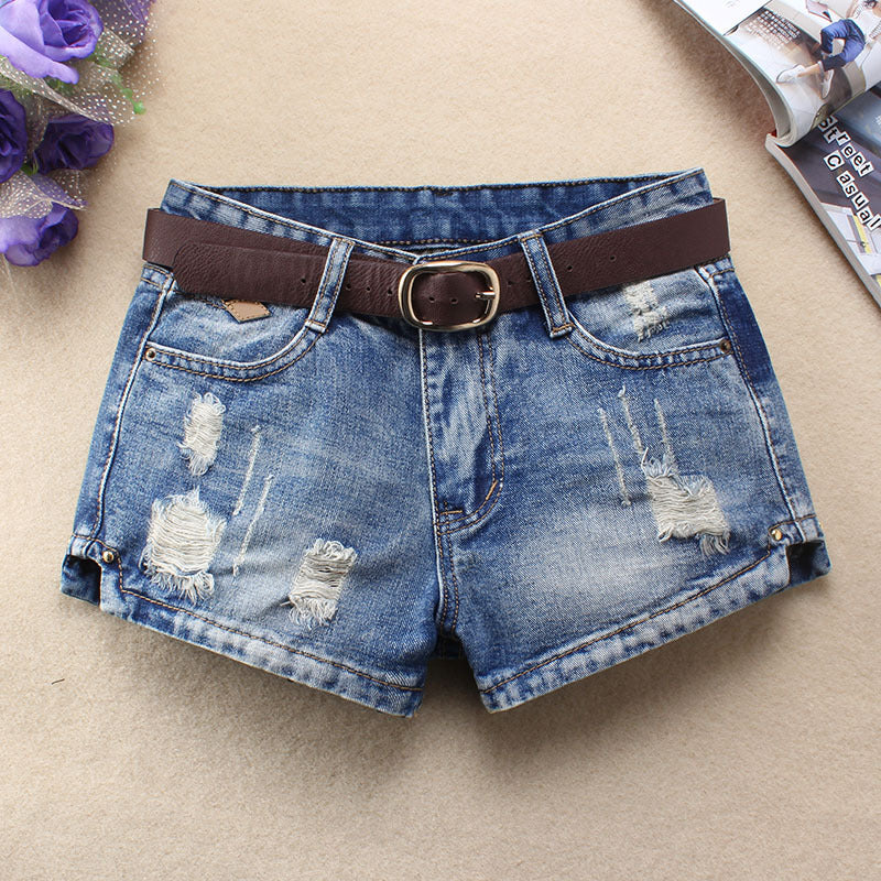 DENIM SHORTS