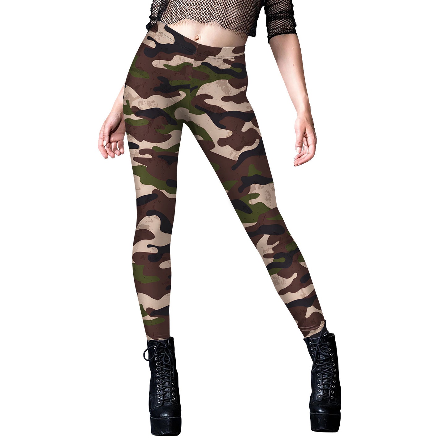 Women's Camouflage Digital Printing Sweatpants