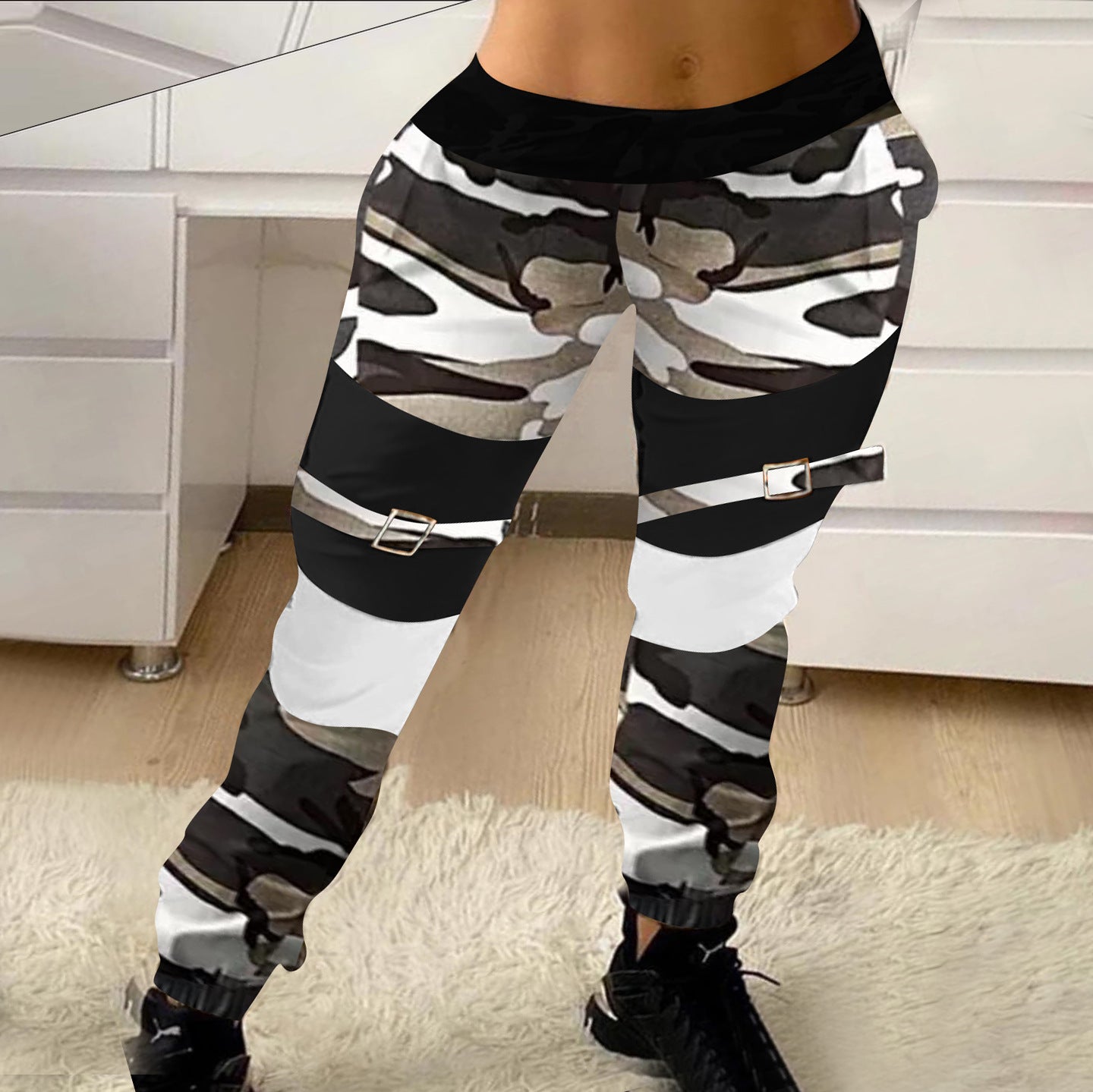 CAMOUFLAGE JOGGER PANTS