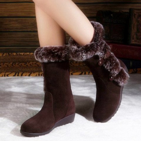 FUR DESIGN BOOTS