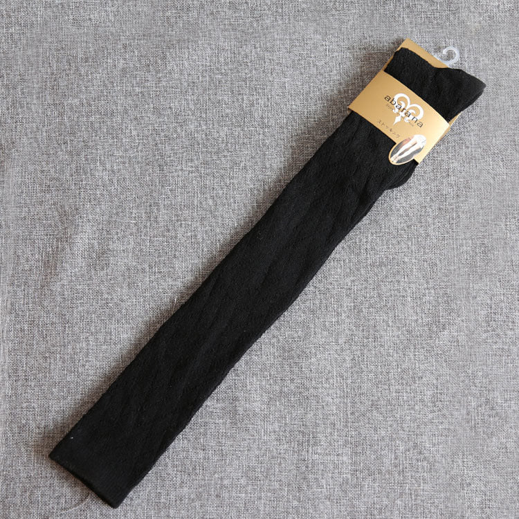 WOOLEN SHEER THIGH-HIGH STOCKINGS