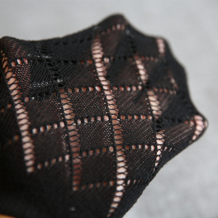 WOOLEN SHEER THIGH-HIGH STOCKINGS