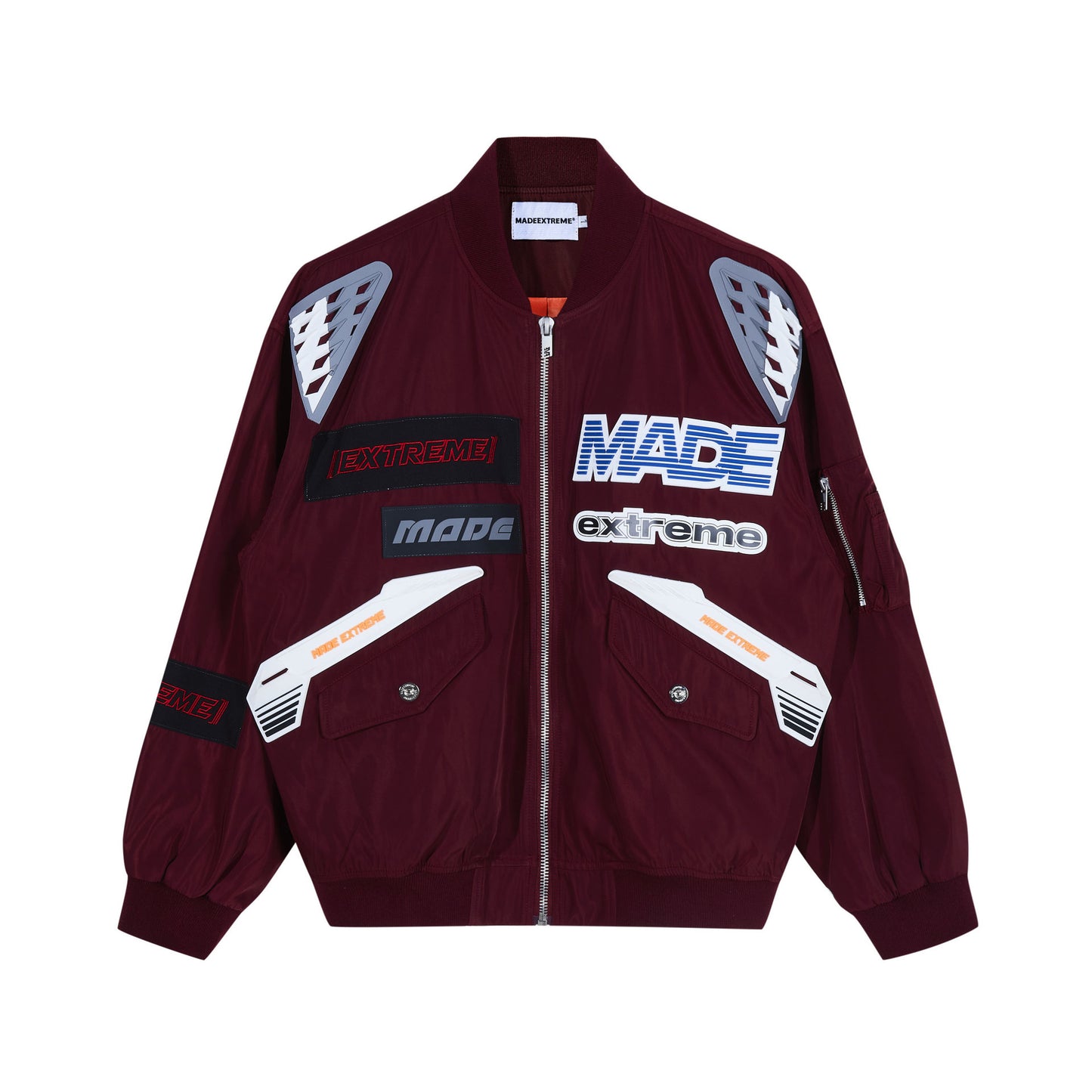 Retro Short Racing Suit Baseball Jacket