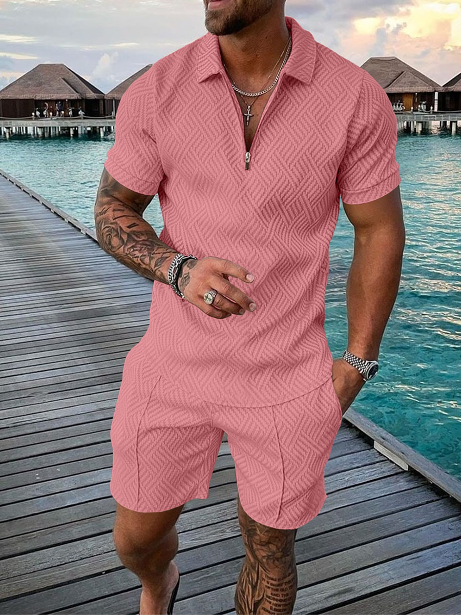 SOLID PRINT SUMMER SUITS