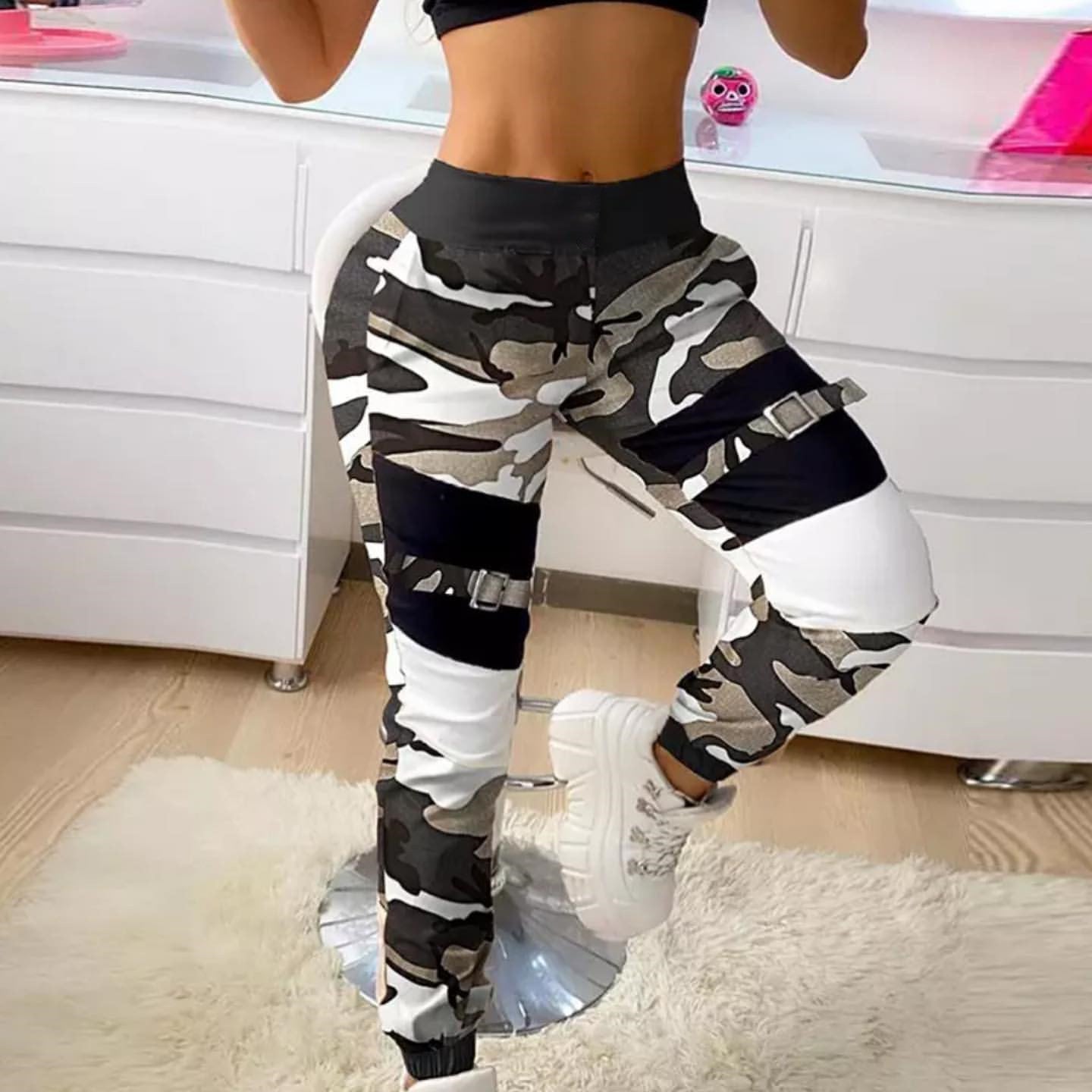 CAMOUFLAGE JOGGER PANTS