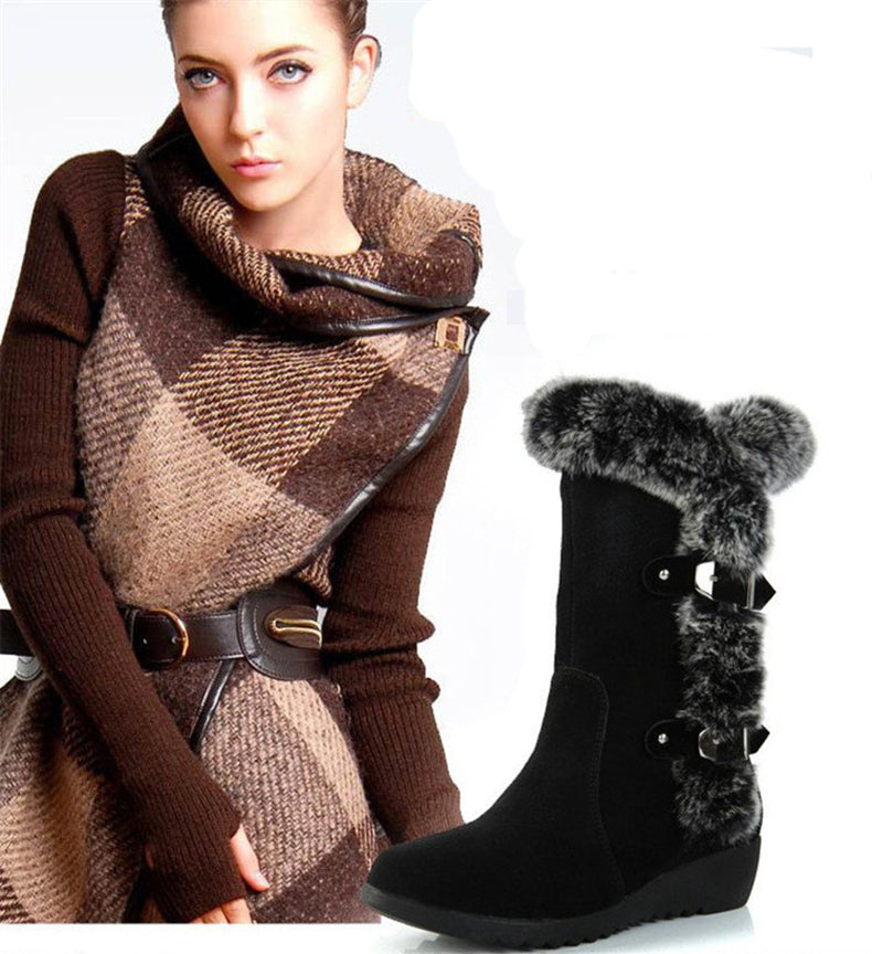 FUR DESIGN BOOTS