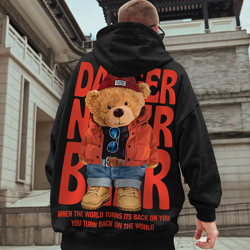 MEN HIGH STREET LOOSE FIT HOODIE