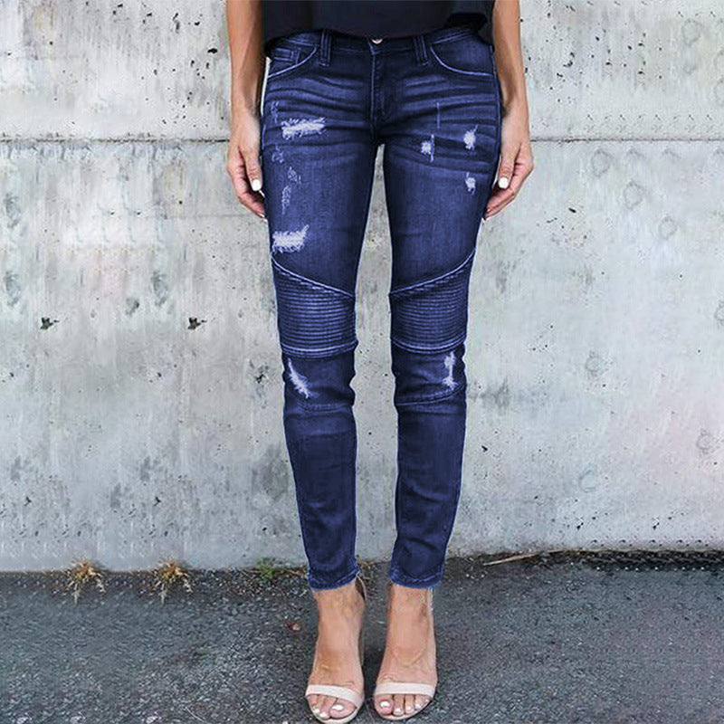 LOW WAIST SKINNY JEANS