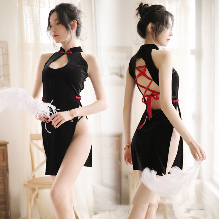 Cheongsam Cut-Out Lingerie