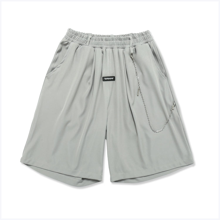 CARGO CHAIN QUARTER SHORTS