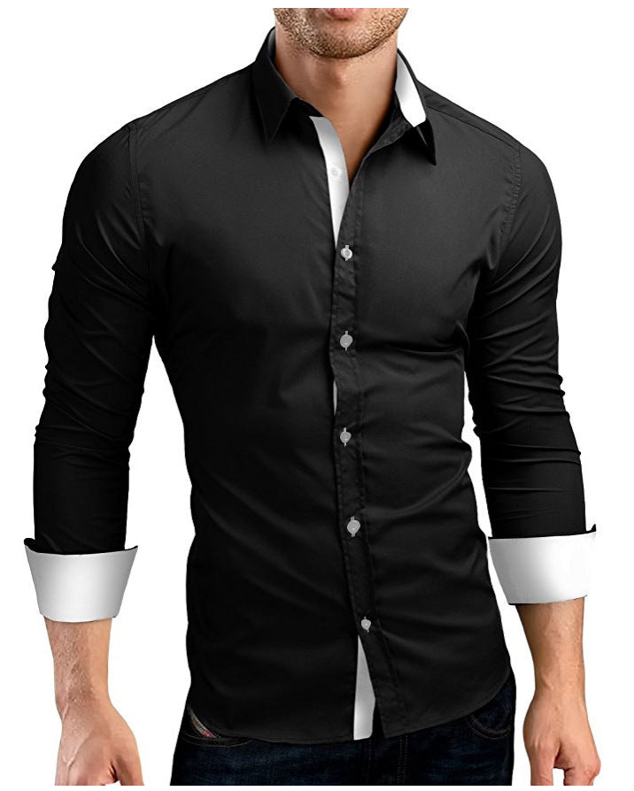 SOLID PRINT SHIRT