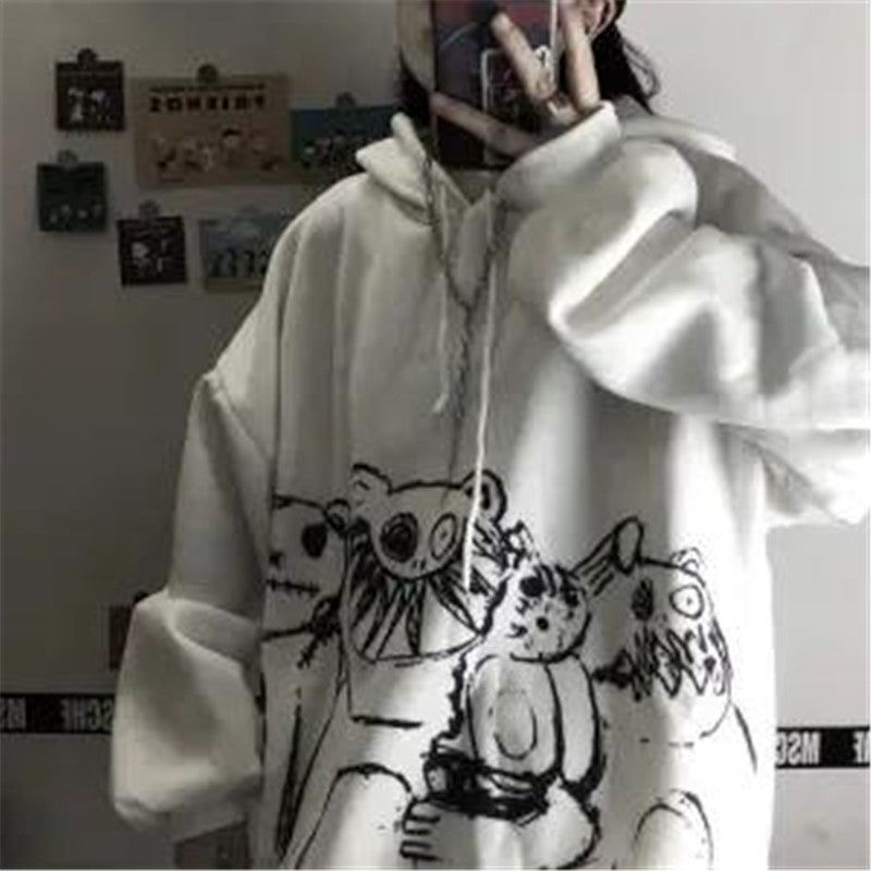 BUNNY EAR OVERSIZED HOODIE