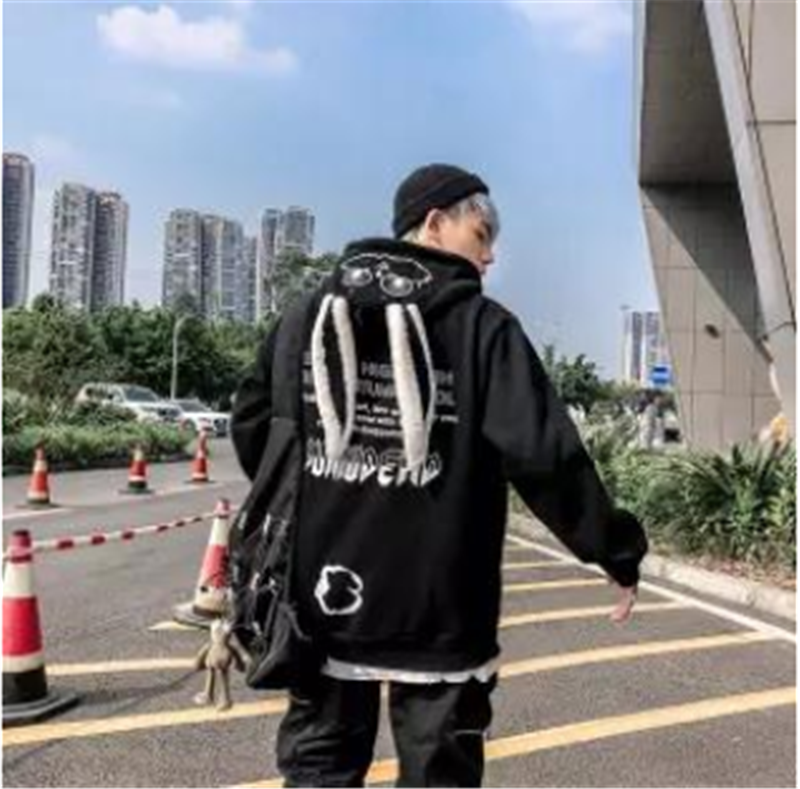 BUNNY EAR OVERSIZED HOODIE