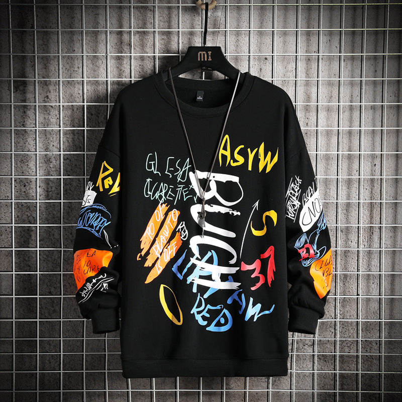 TYPOGRAPHY COTTON BLEND SWEATSHIRT
