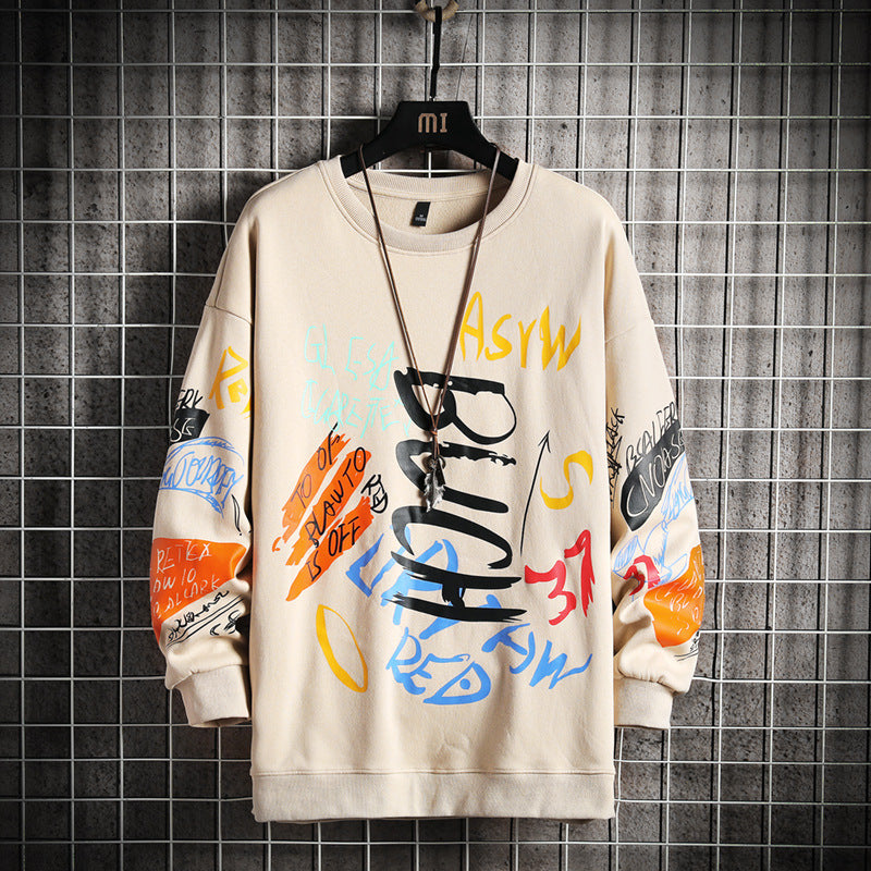 TYPOGRAPHY COTTON BLEND SWEATSHIRT