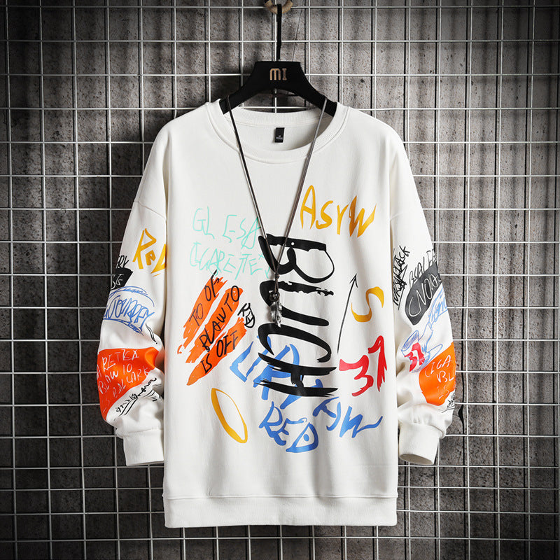 TYPOGRAPHY COTTON BLEND SWEATSHIRT