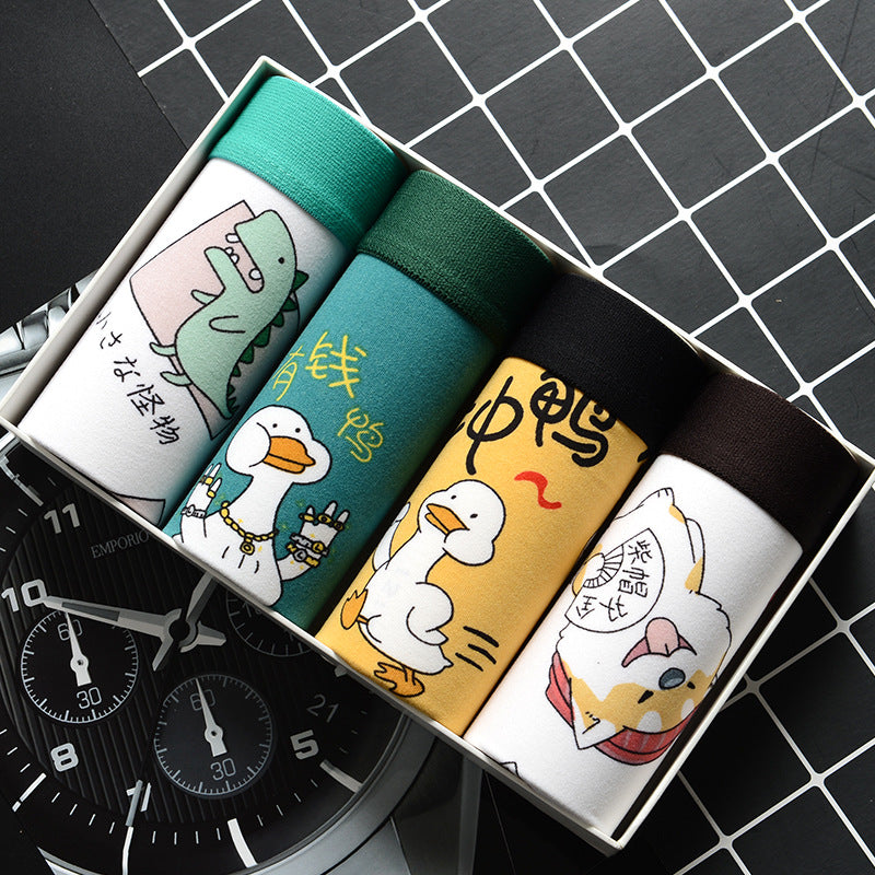 CARTOON PRINT BOXER