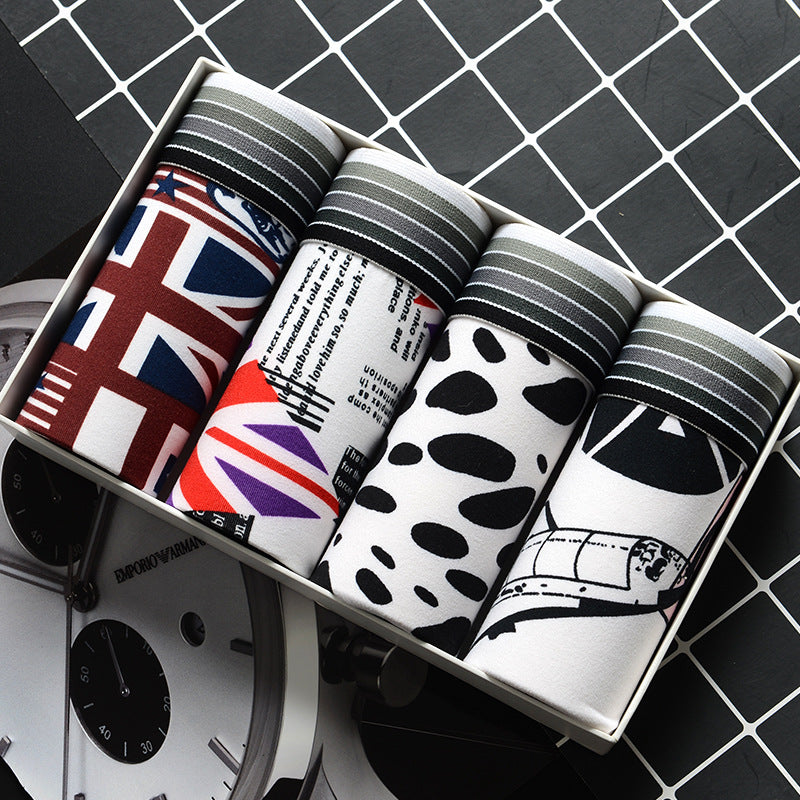 CARTOON PRINT BOXER