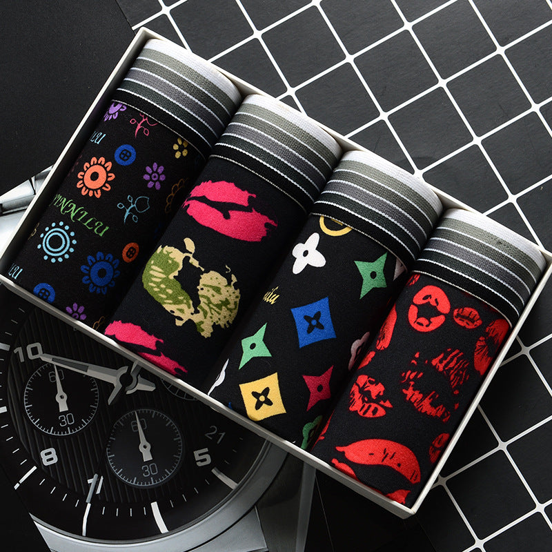 CARTOON PRINT BOXER