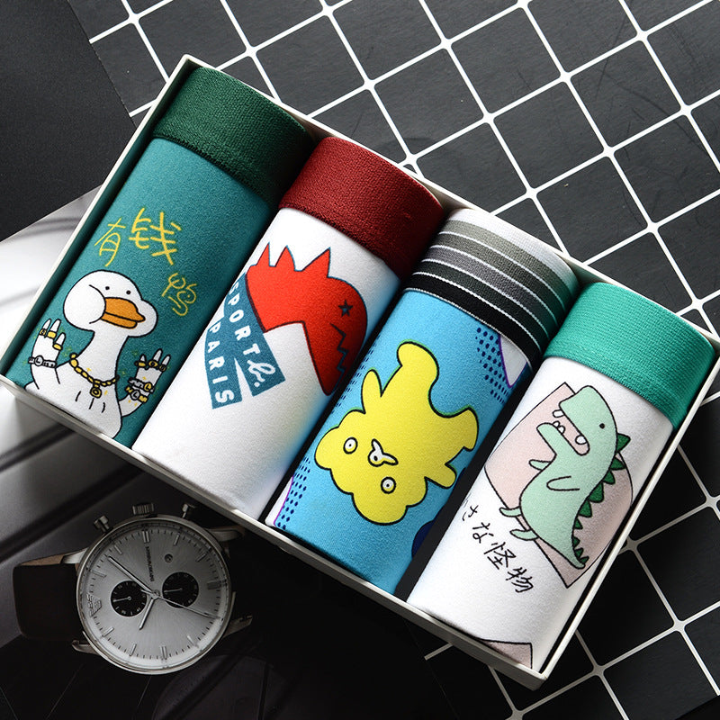 CARTOON PRINT BOXER