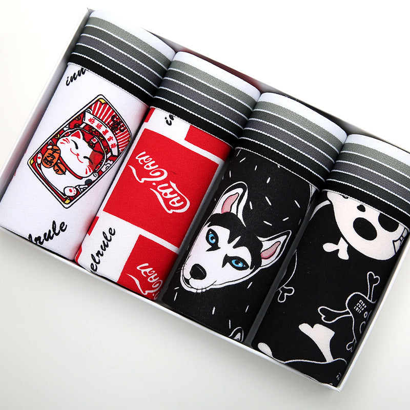 CARTOON PRINT BOXER