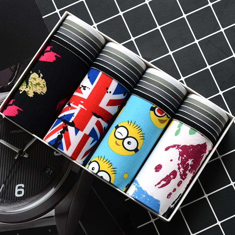 CARTOON PRINT BOXER