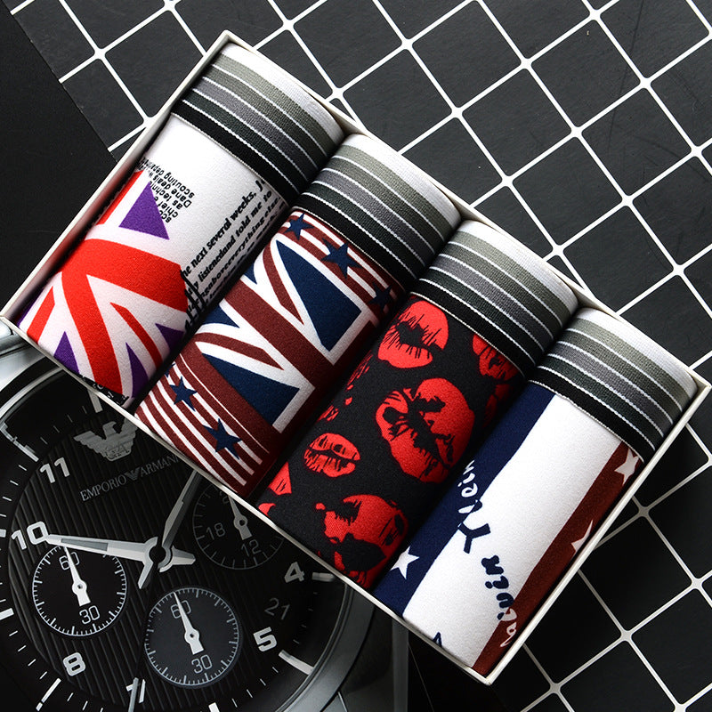 CARTOON PRINT BOXER