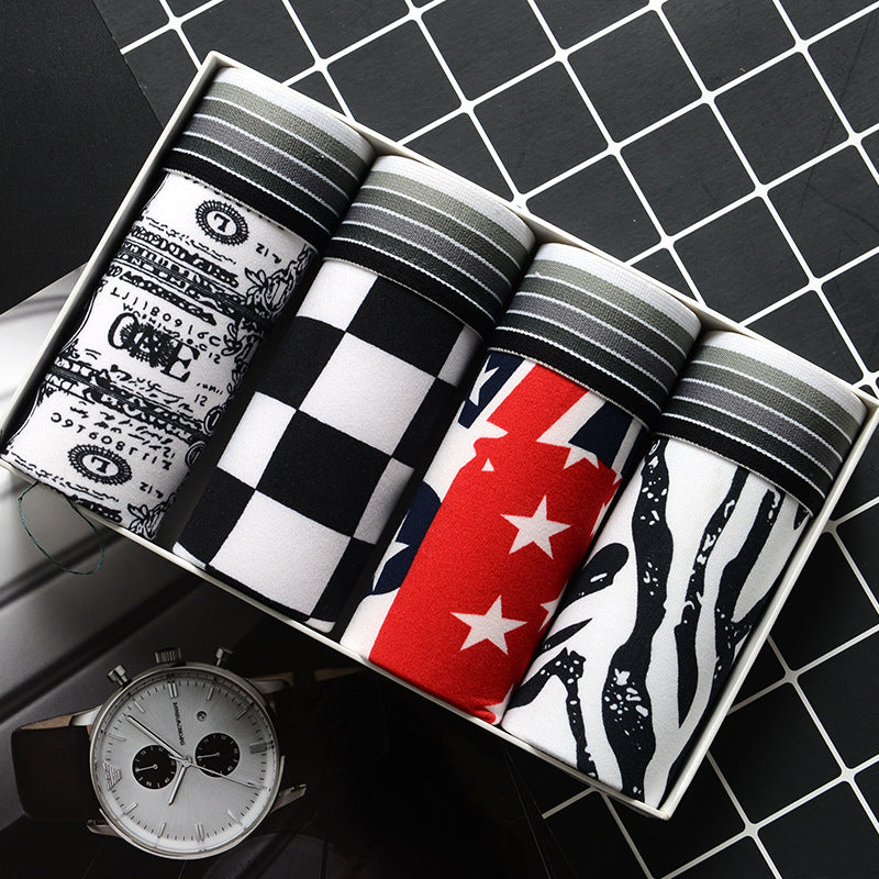 CARTOON PRINT BOXER