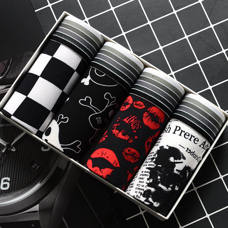 CARTOON PRINT BOXER