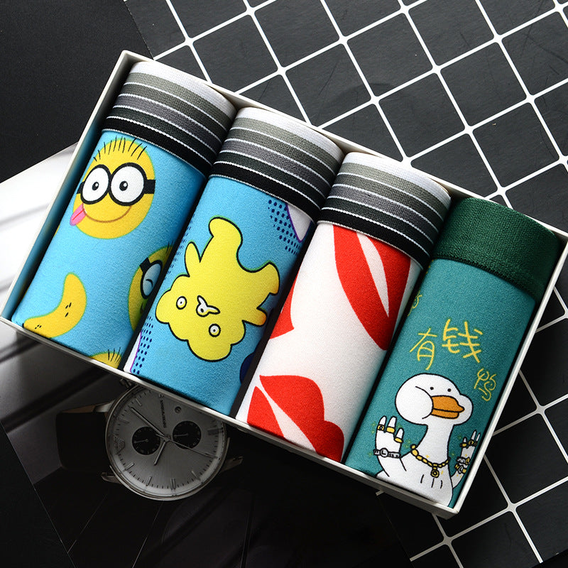 CARTOON PRINT BOXER