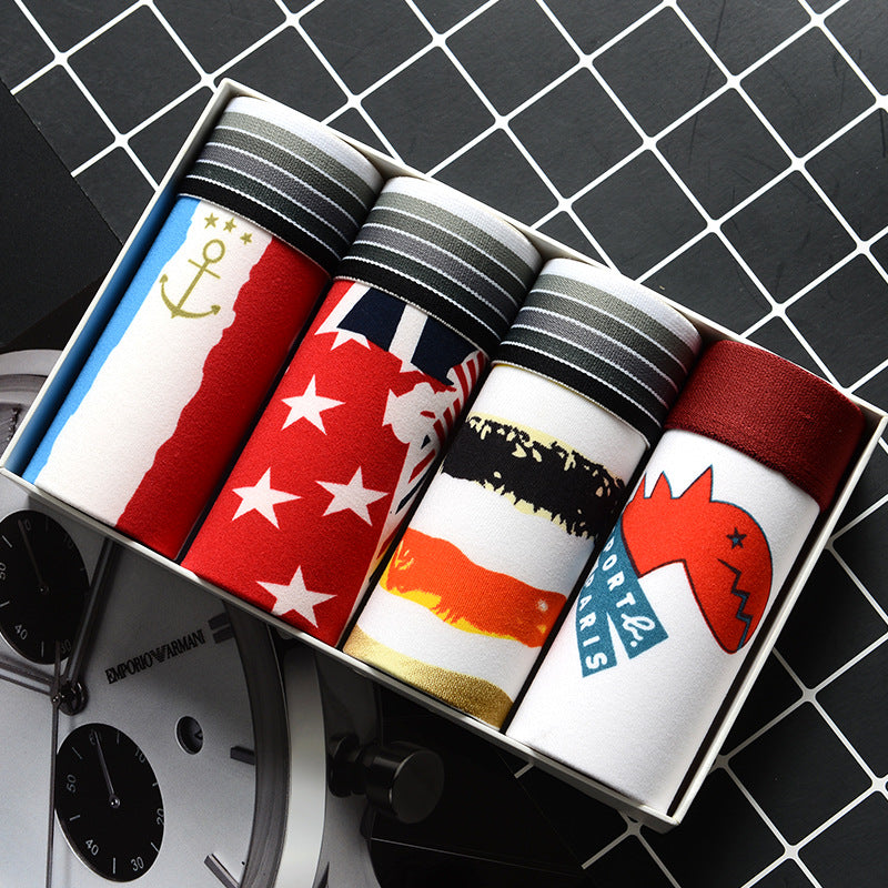 CARTOON PRINT BOXER
