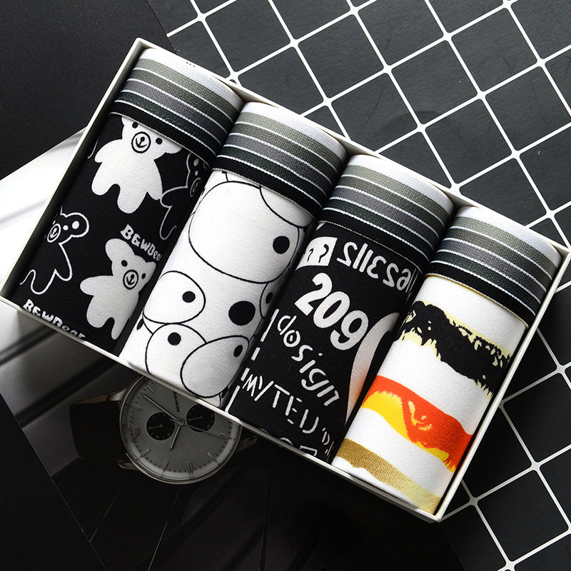 CARTOON PRINT BOXER