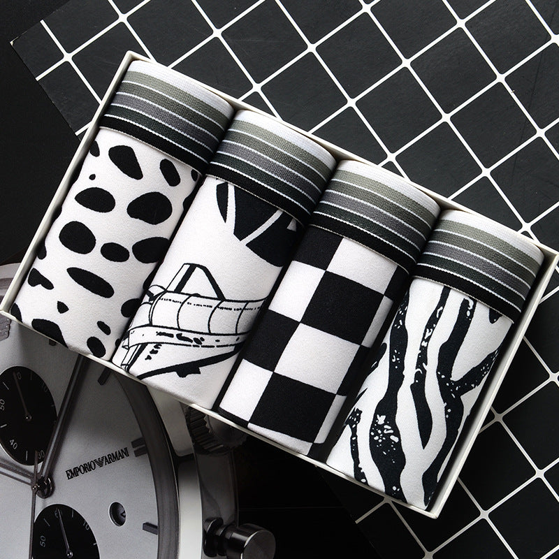 CARTOON PRINT BOXER