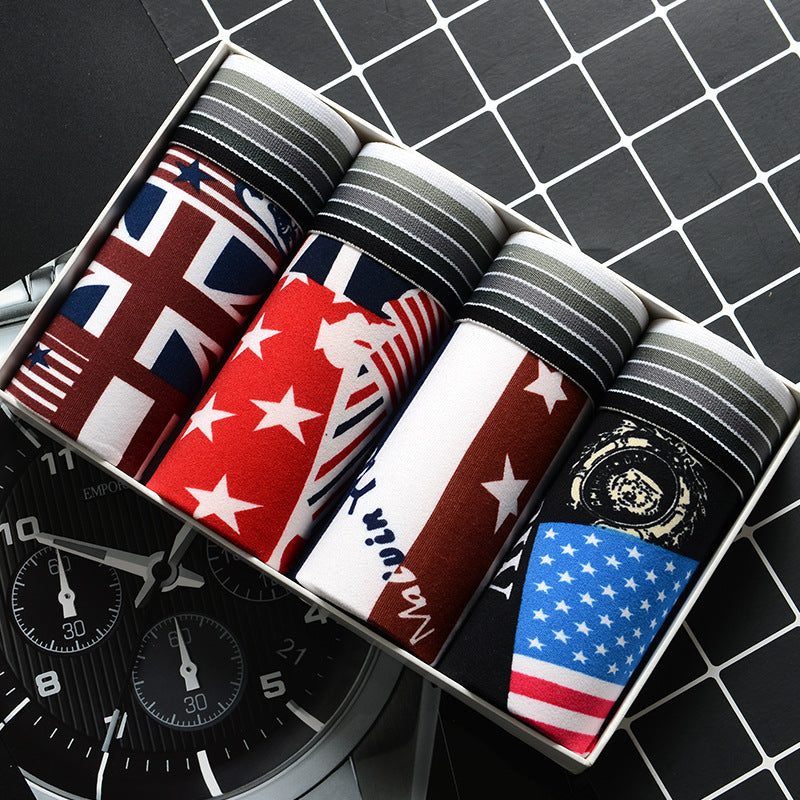 CARTOON PRINT BOXER