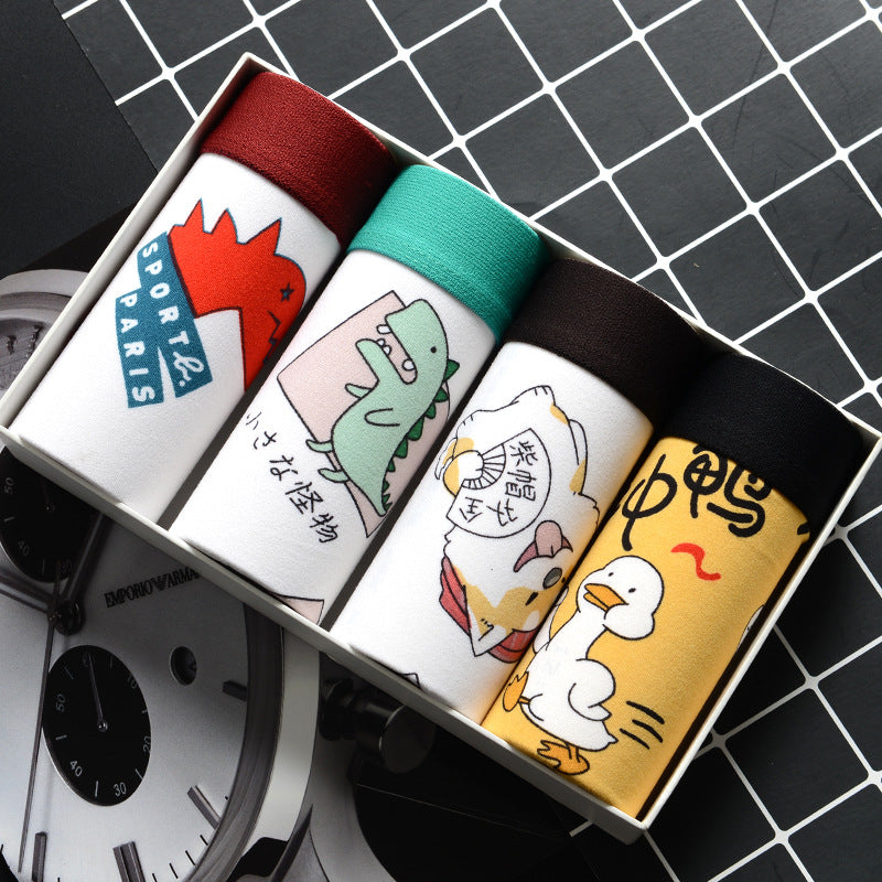 CARTOON PRINT BOXER