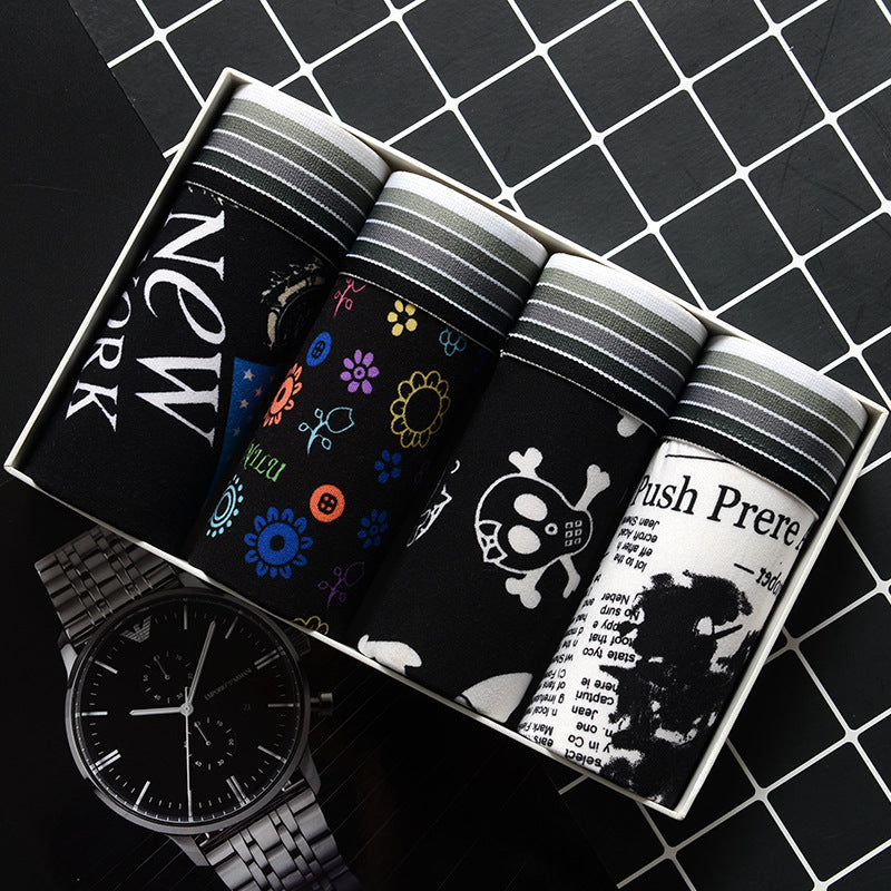 CARTOON PRINT BOXER