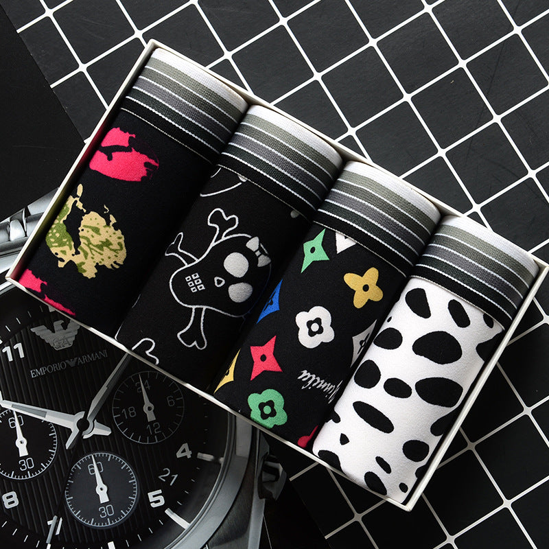 CARTOON PRINT BOXER