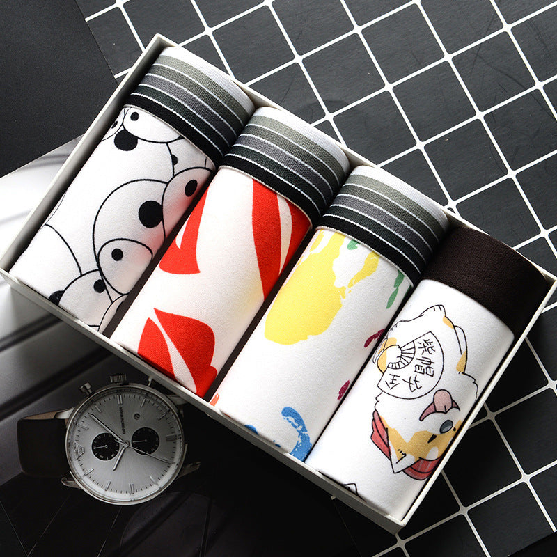 CARTOON PRINT BOXER