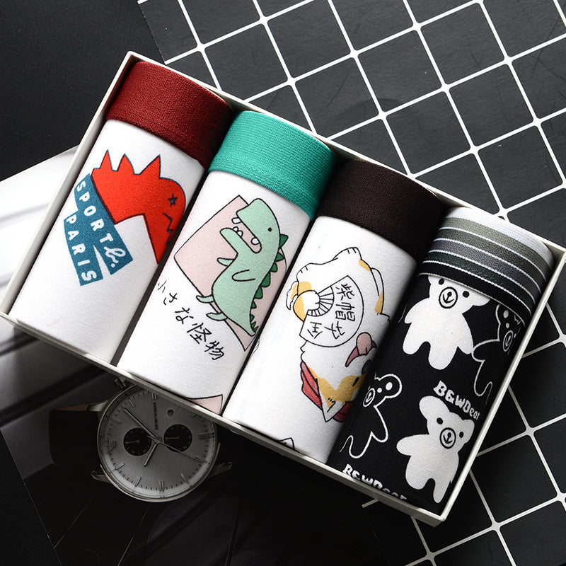 CARTOON PRINT BOXER