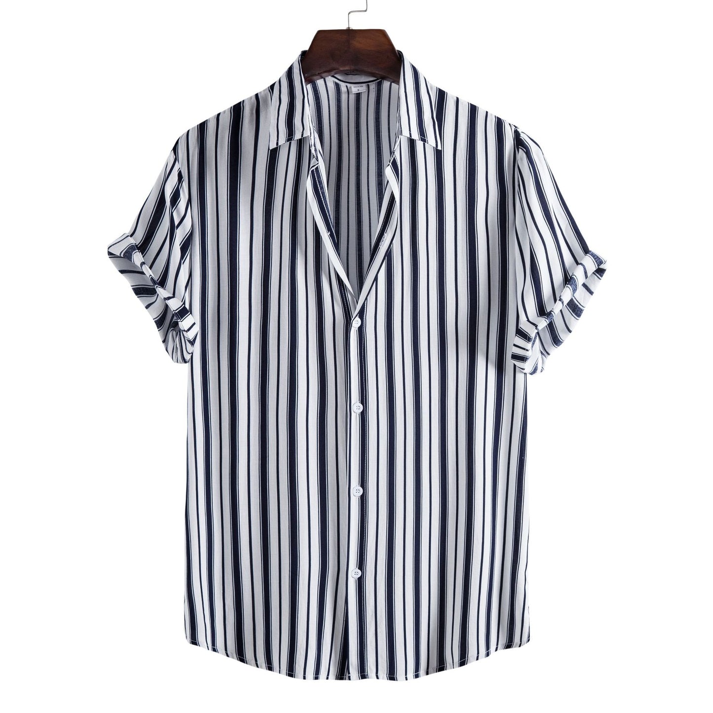VERTICAL STRIPED PRINTED SHIRT