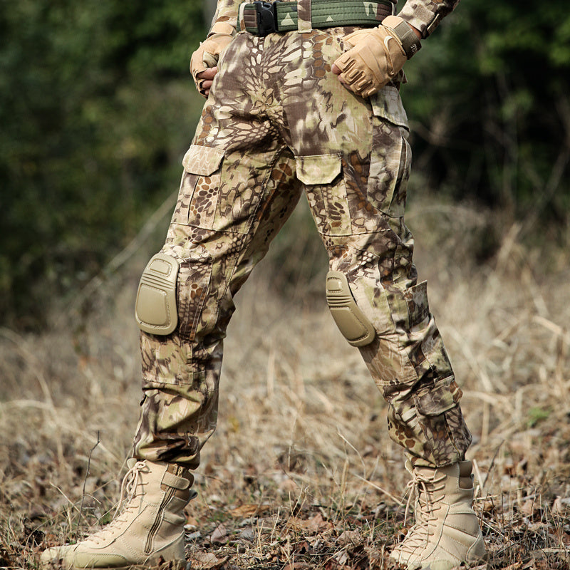 Shield Lang Frog Suit With Camouflage Pants Male