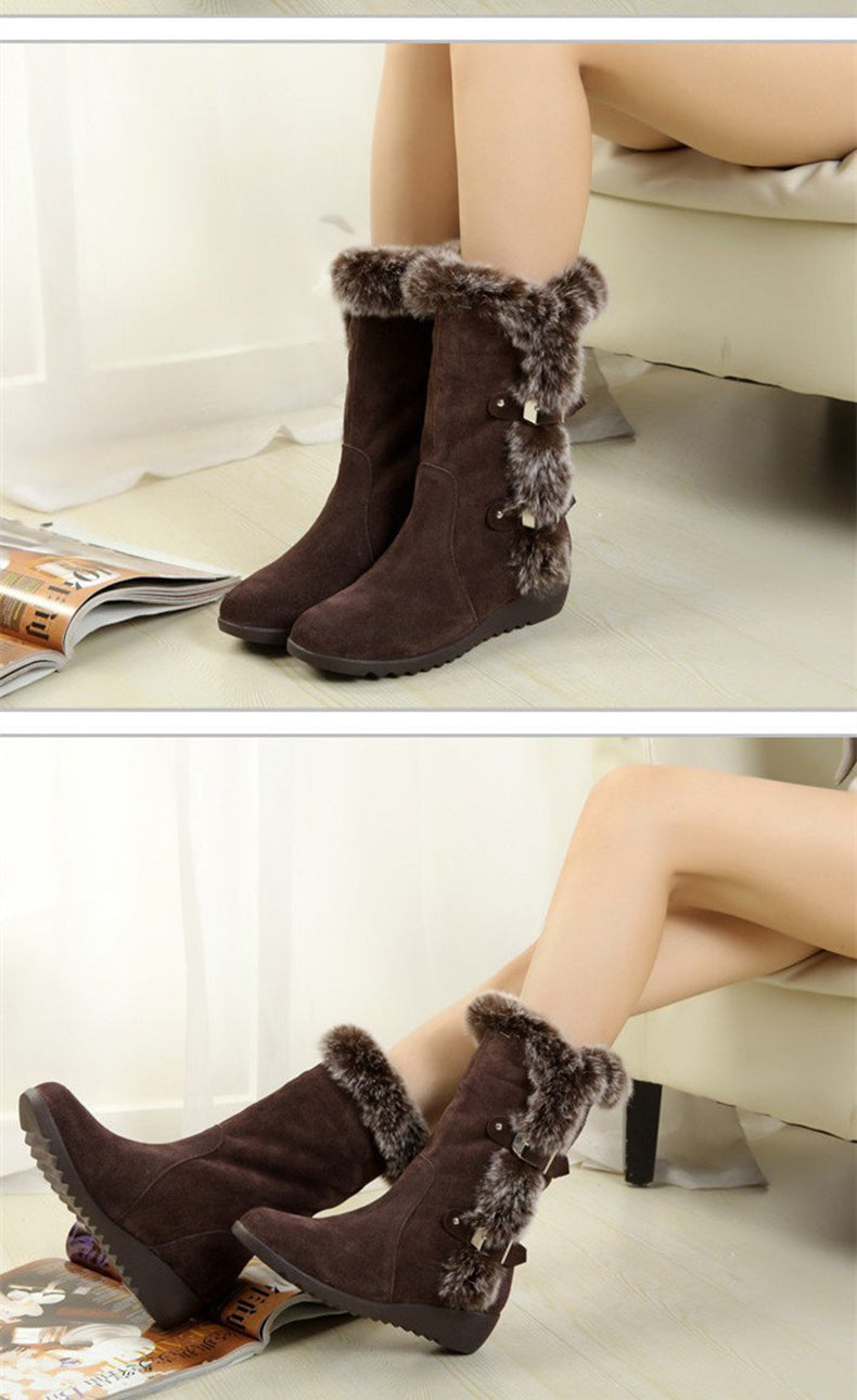 FUR DESIGN BOOTS