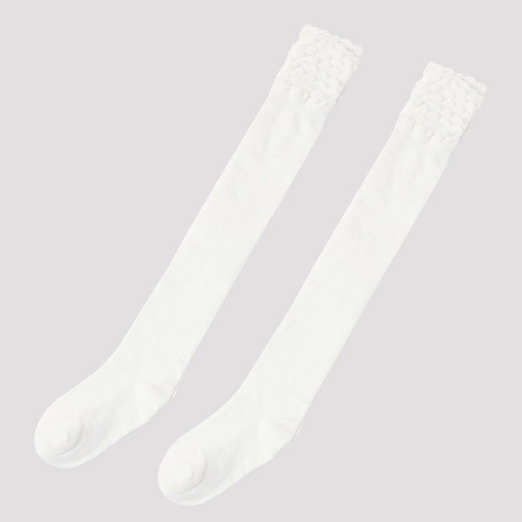 WOOLEN THIGH-HIGH SOCKS