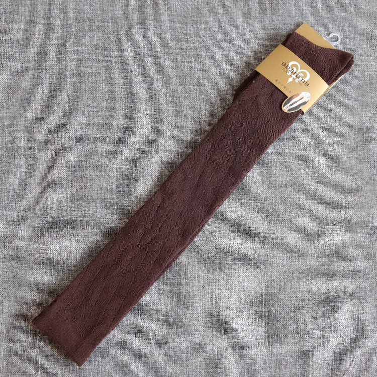 WOOLEN SHEER THIGH-HIGH STOCKINGS
