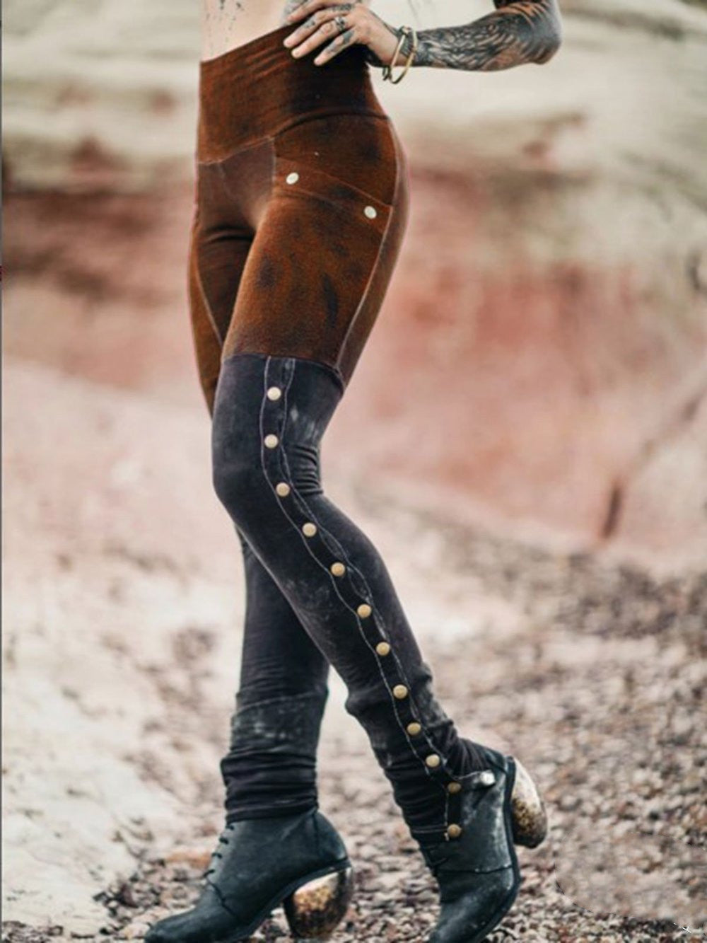 HIGH WAIST SKINNY PANTS